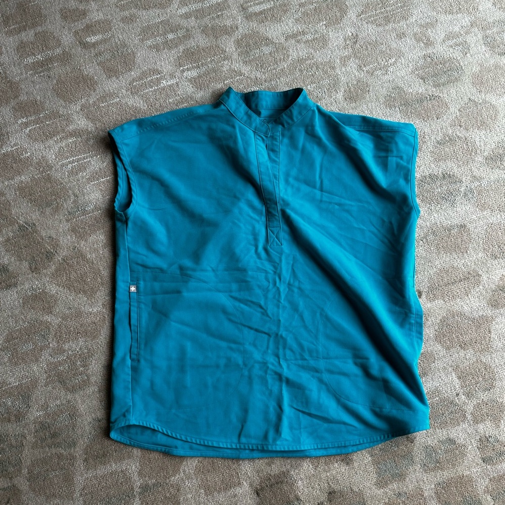 Teal Sleeveless Top